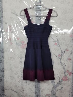 Herve Leger Adina Ombre Bandage Dress Size XS